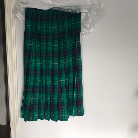 Pendleton pleated skirt Sz8 - Picture 2 of 5